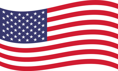 Flag of the United States of America.の写真素材