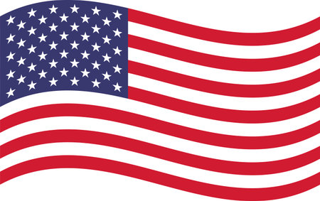 Flag of the United States of America.の写真素材