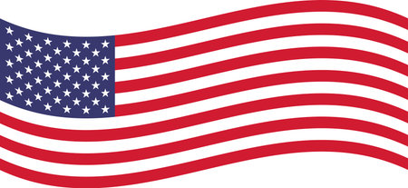 Flag of the United States of America.の写真素材