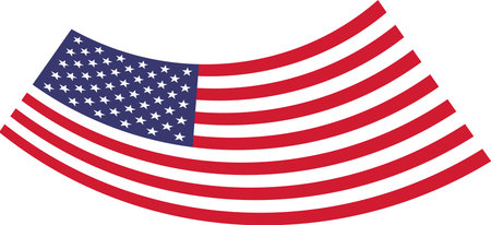 Flag of the United States of America.の写真素材