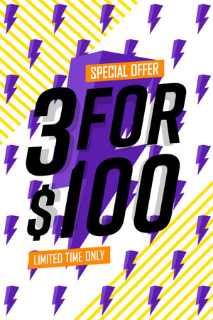 Sale banner template design, Big sale special offer. end of season special offer banner. vector...