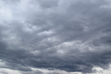 Dark storm clouds before a thunder-stormbe used as background