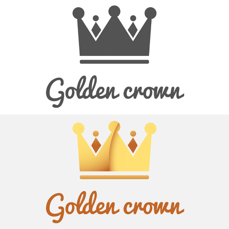 Set of logo and logotype elements for jewelry, web, business corporate identity and other designのイラスト素材