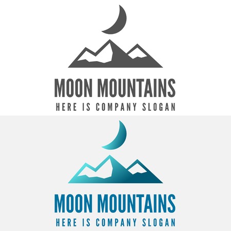 Logo and logotype elements for web, business corporate identity and other designのイラスト素材