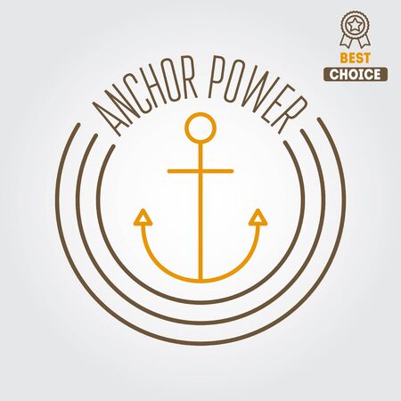 Logo or logotype elements for clothing and designのイラスト素材