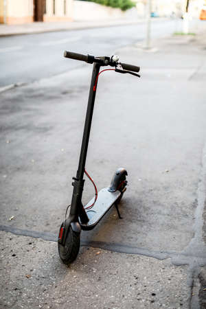 Eco friendly transport electro scooter city transport ride