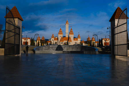 RUSSIA, Moscow - March 13, 2020: park island of dreams. Island of Dreams is an indoor theme...
