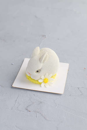 cake in the form of bunny. Mini cakeの写真素材
