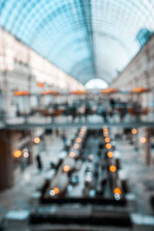 Blurred gallery store
