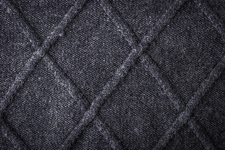 Grey figured sweater background horizontalの写真素材