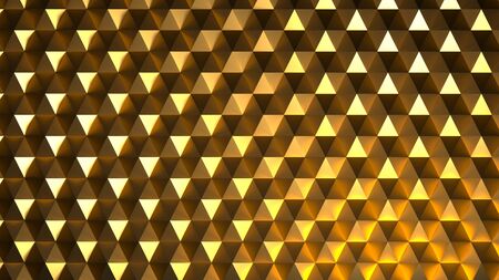 Abstract image of a hexagon pattern sci-fi