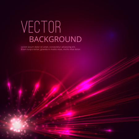 Futuristic vector abstract background. Explosion of star.のイラスト素材
