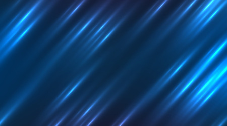 Vector futuristic abstract background. Blue motion light linesのイラスト素材