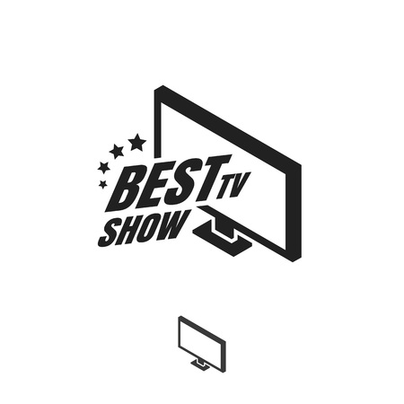 Tv show logoのイラスト素材