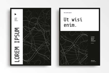 Cover layout design for Annual Report, Brochure.
