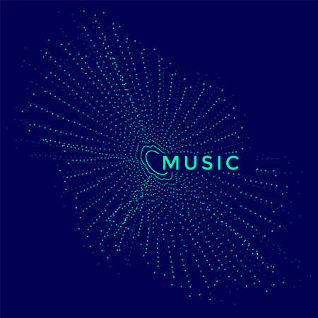 Music poster design. Vector abstract backgroundのイラスト素材