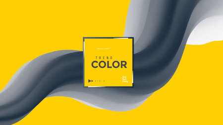 Grey and yellow backgroundのイラスト素材