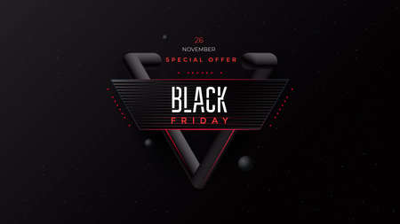 Black Friday splash screen sale backgroundのイラスト素材