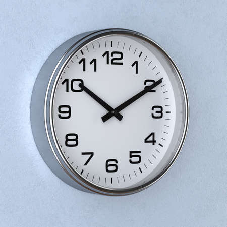 3d rendering of time concept with watch or clock on the wall 3d rendering of time concept with watch or clock on the wall
