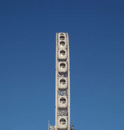 Ferris wheel in the park.の写真素材