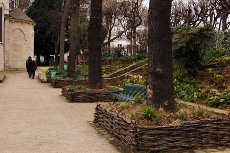 Travel to Paris. Sights of the city, French charm.の写真素材