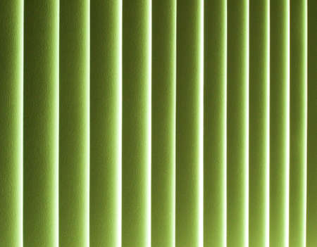 Vertical color lines. Texture, background, blinds. The green bamboo.の写真素材