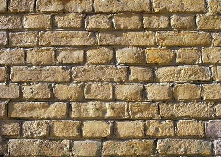 Old brickwork. Old brick wall, fragment. Ancient bricks. Background, texture.の写真素材