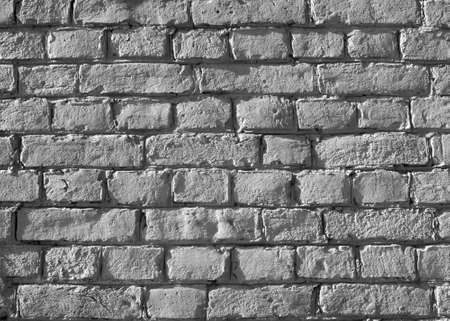 Old brickwork. Old brick wall, fragment. Ancient bricks. Background, texture.の写真素材