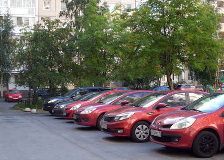 The car should only be red, if it drives a girl!のeditorial素材