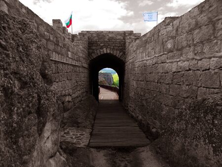 The light at the end of the tunelの写真素材