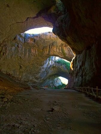 In the caveの写真素材