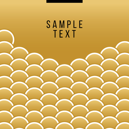 Gold Fish Or Snake Scalesのイラスト素材