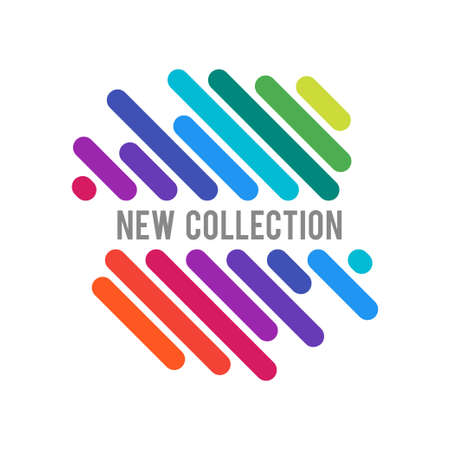 Colorful Line for new collection. Abstract Rhombus Geometric Background. Modern Geometric. Rhombus Design Templateのイラスト素材