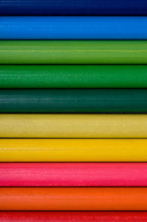 Close-up image of multicolor pencils backgroundの写真素材