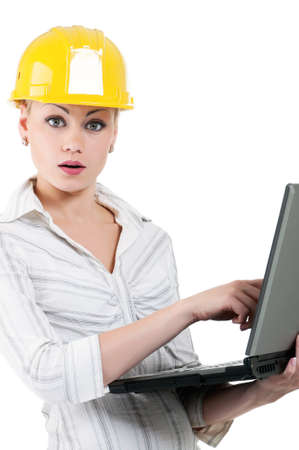 Girl with hard hat_21(3).jpgの写真素材