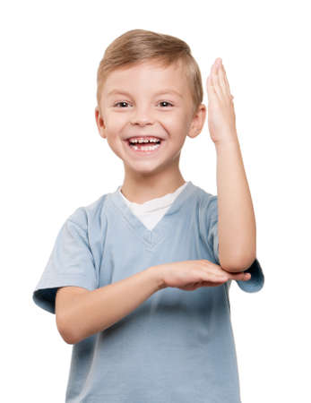 Portrait of boyの写真素材