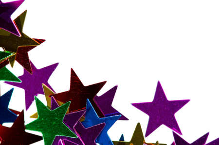 The abstract colorful christmas lights as backgroundの写真素材