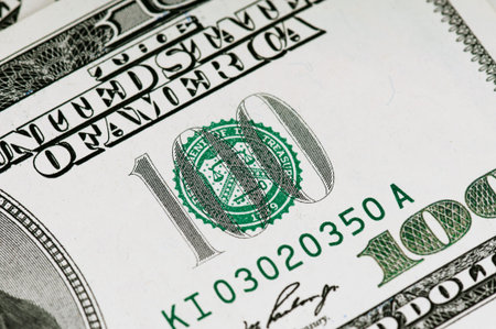 Money background, heap of dollars, financial concept of earnings