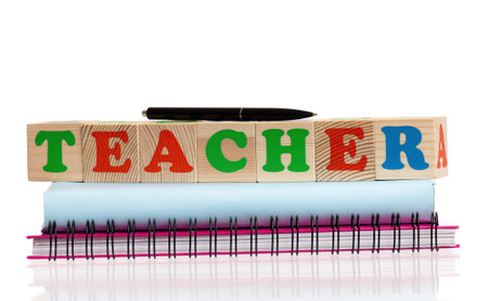 Word TEACHERの写真素材