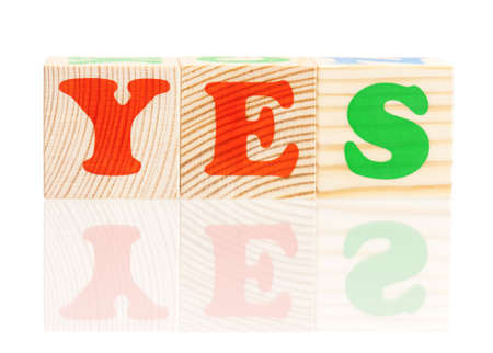 Cubes with lettersの写真素材