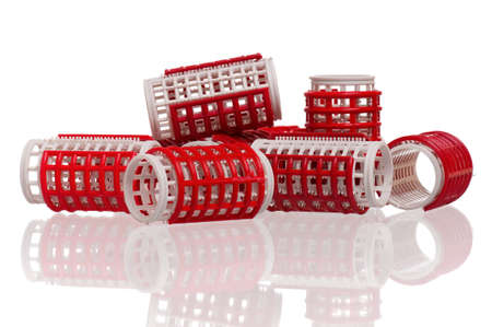 Hair curlersの写真素材