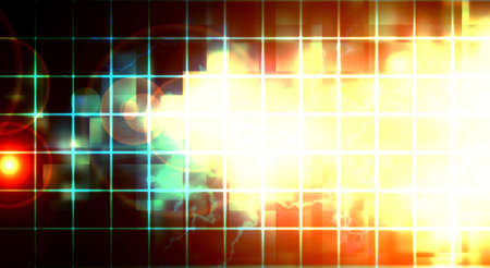 abstract background with gridの写真素材
