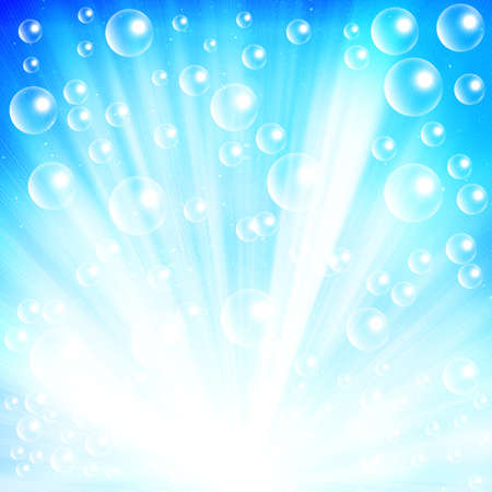 bubble lightの写真素材