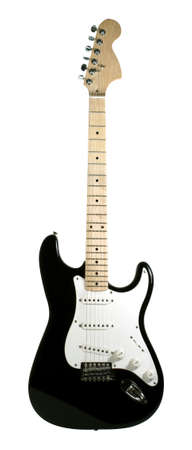 electirc guitare white instrument rock music stringの写真素材