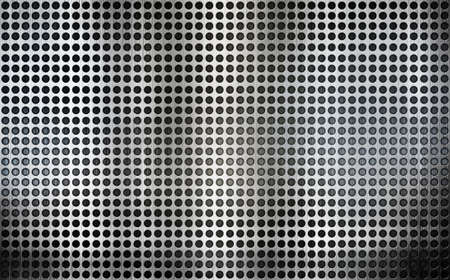 metal gridの写真素材