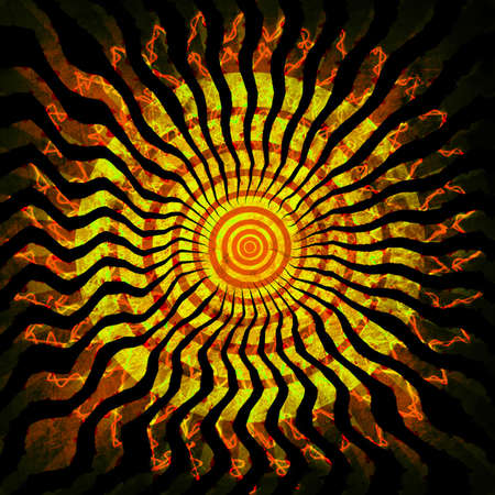 Sun grunge backgroundの写真素材