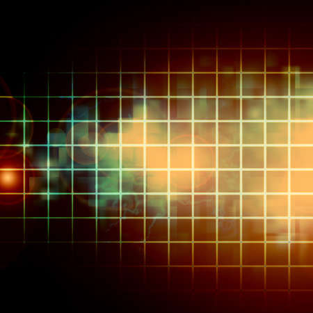 abstract background with gridの写真素材