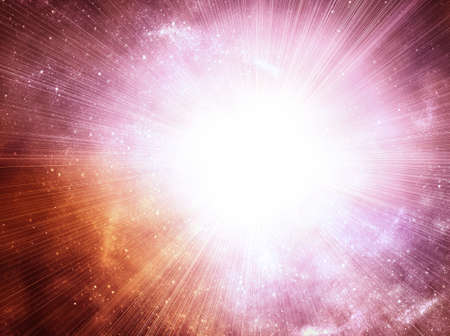 Cosmic Space with Starsの写真素材
