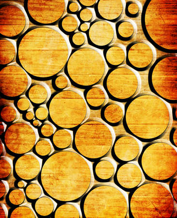 orange dots on grunge backgroundの写真素材
