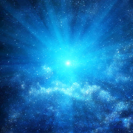 background of space with starsの写真素材